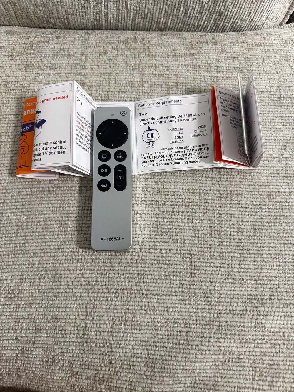 Replacement Remote for Apple TV Remote with Apple TV